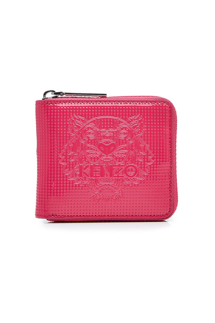Kenzo Kenzo Patent Zip Around Wallet
