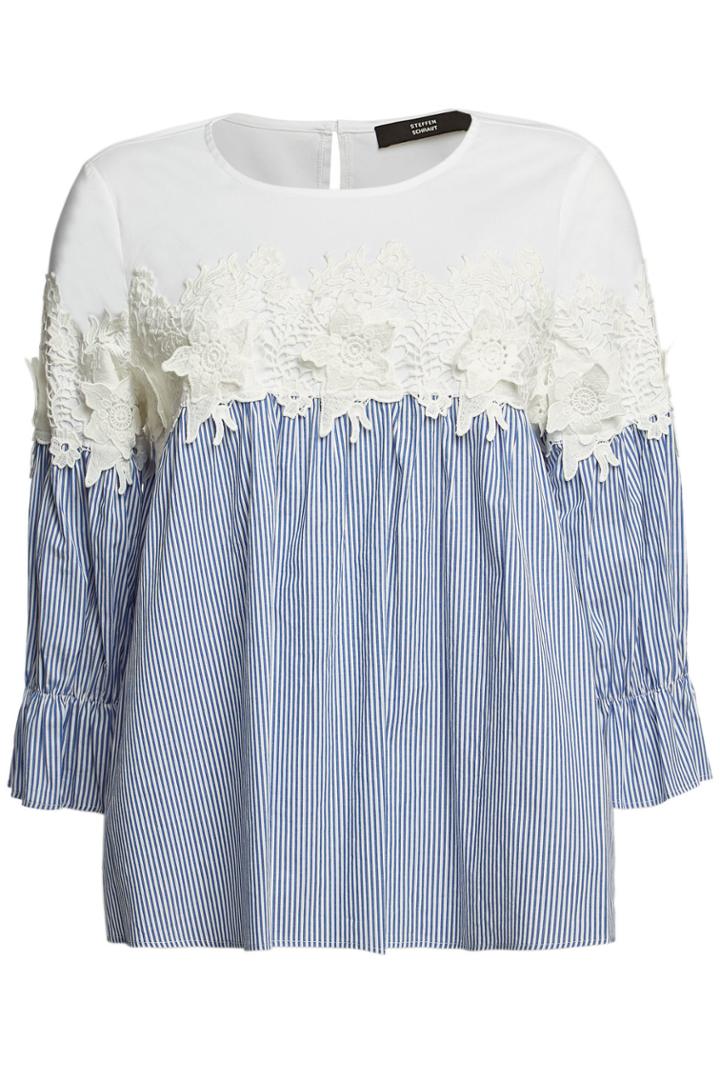 Steffen Schraut Steffen Schraut Cotton Blouse With Lace