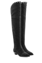 Marc By Marc Jacobs Marc By Marc Jacobs Lula Studded Suede Over-the-knee Boots