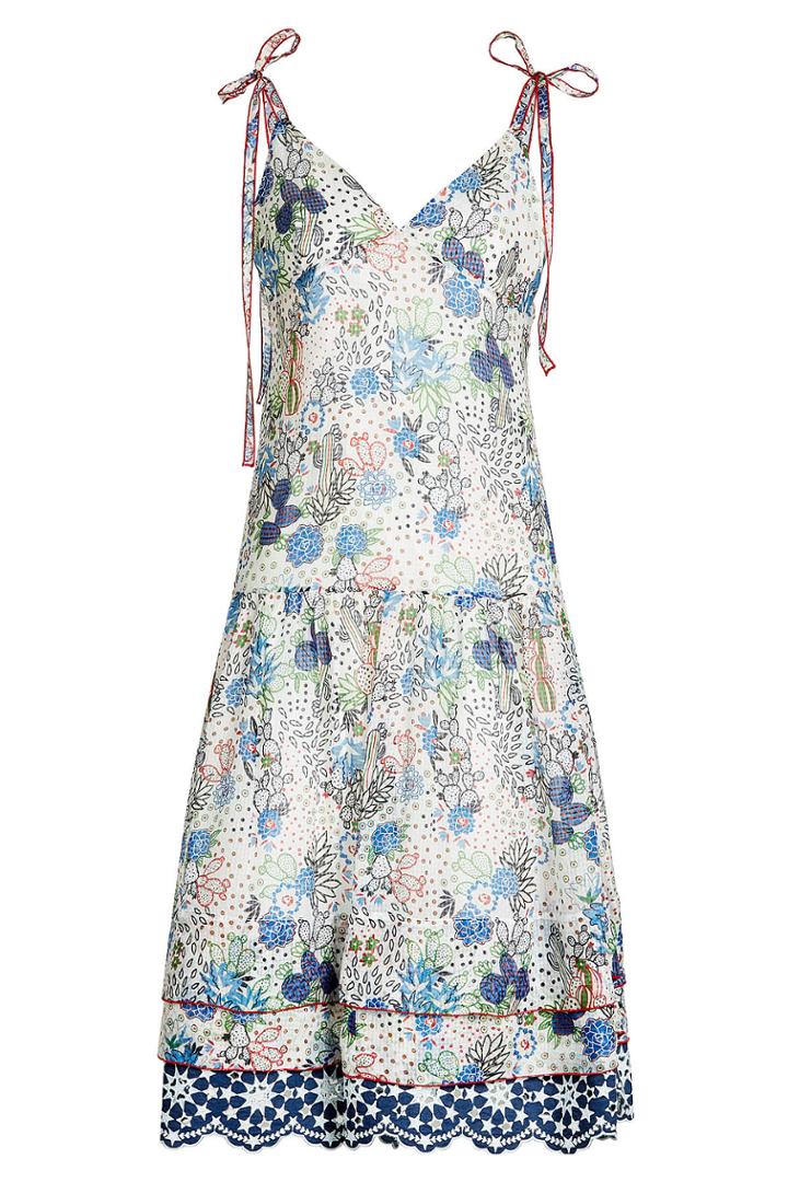 Hilfiger Collection Hilfiger Collection Printed Cotton Dress
