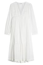 Closed Closed Cotton Dress With Cut Out Pattern