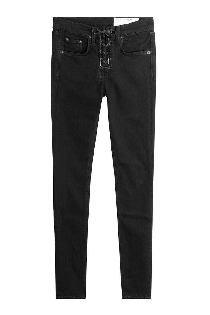 Rag & Bone Rag & Bone Lace Up High Rise Jeans