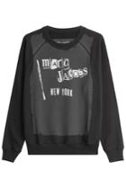 Marc Jacobs Marc Jacobs Printed Cotton Sweatshirt - Black
