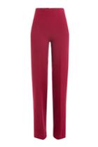 Emilia Wickstead Emilia Wickstead Wide Leg Wool Pants - Red