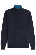 Burberry London Burberry London Zip Front Cashmere Pullover