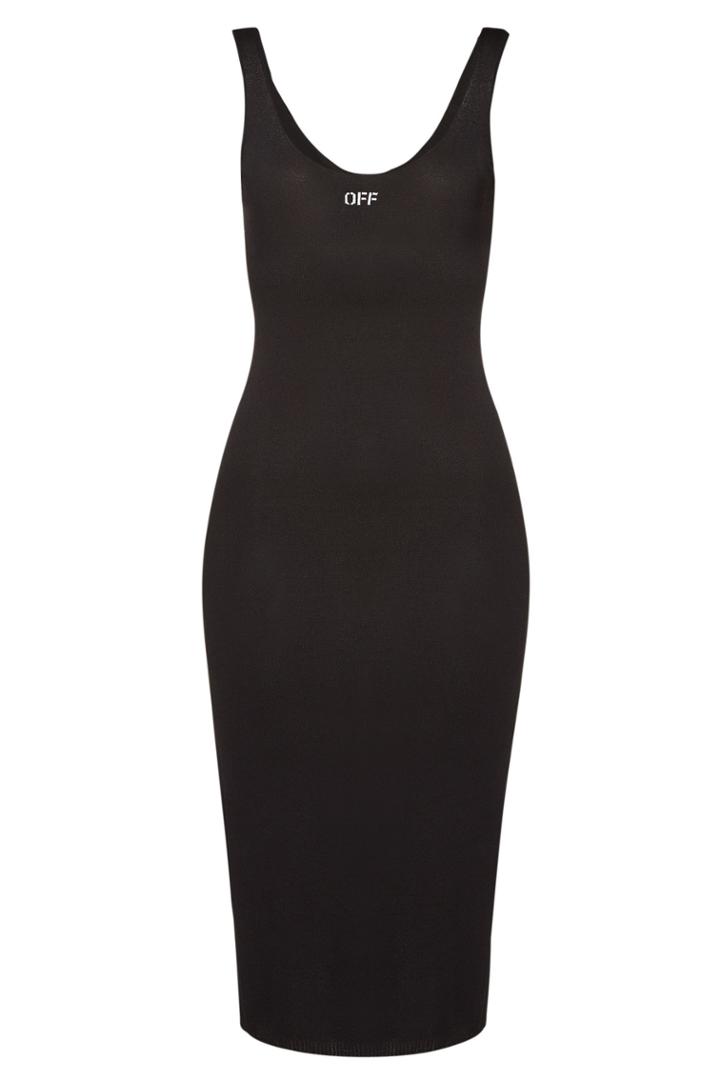 Off-white Off-white Logo Knit Dress