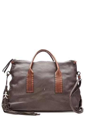 Henry Beguelin Henry Beguelin Leather Tote With Tassel - Brown