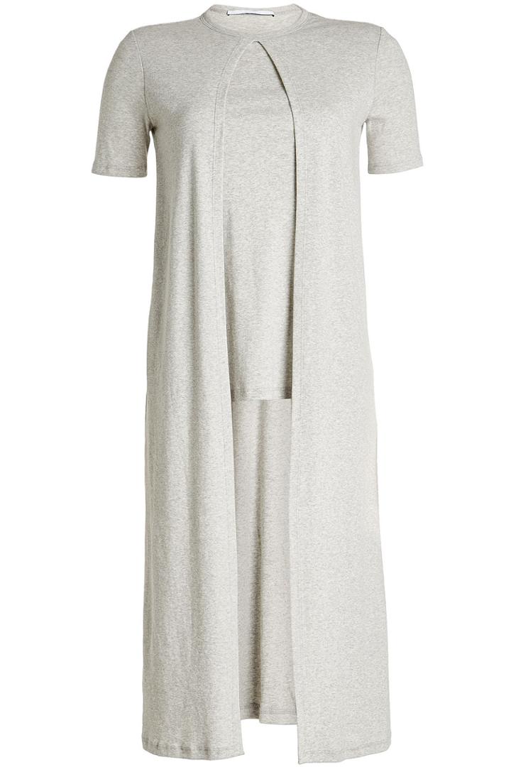Rosetta Getty Rosetta Getty Cotton T-shirt With Split Panel
