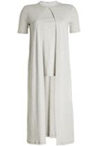 Rosetta Getty Rosetta Getty Cotton T-shirt With Split Panel