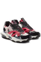 Valentino Valentino New Runner Sneakers With Suede