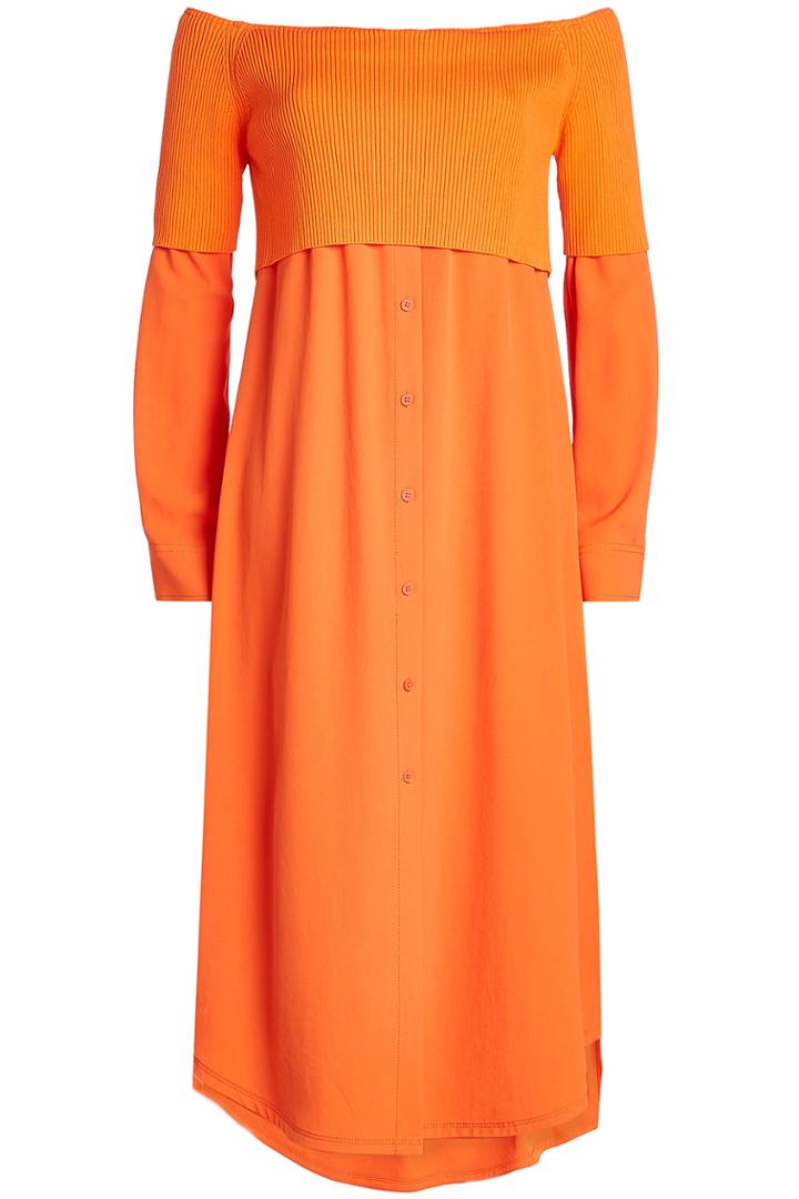 Dkny Dkny Dress Withbardot Shoulders