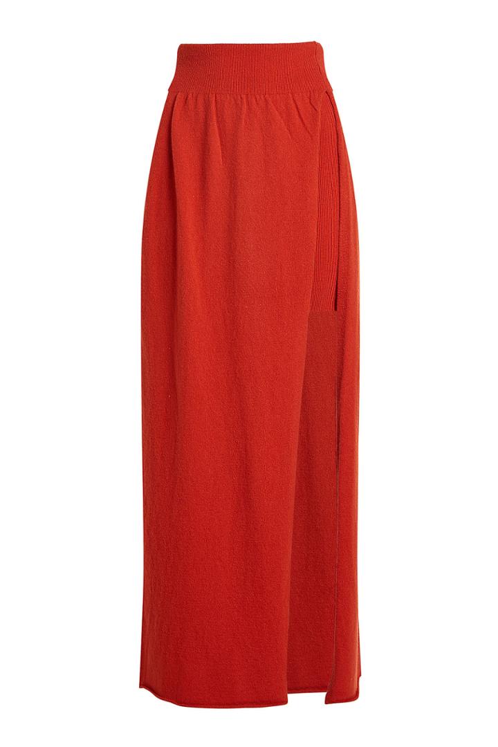 Jacquemus Jacquemus Peron Wool Skirt With Cashmere