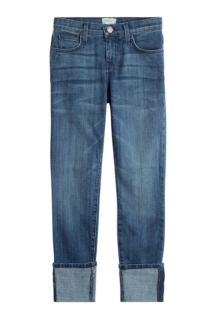 Current/elliott Current/elliott The Cuffed Skinny Jeans - Blue