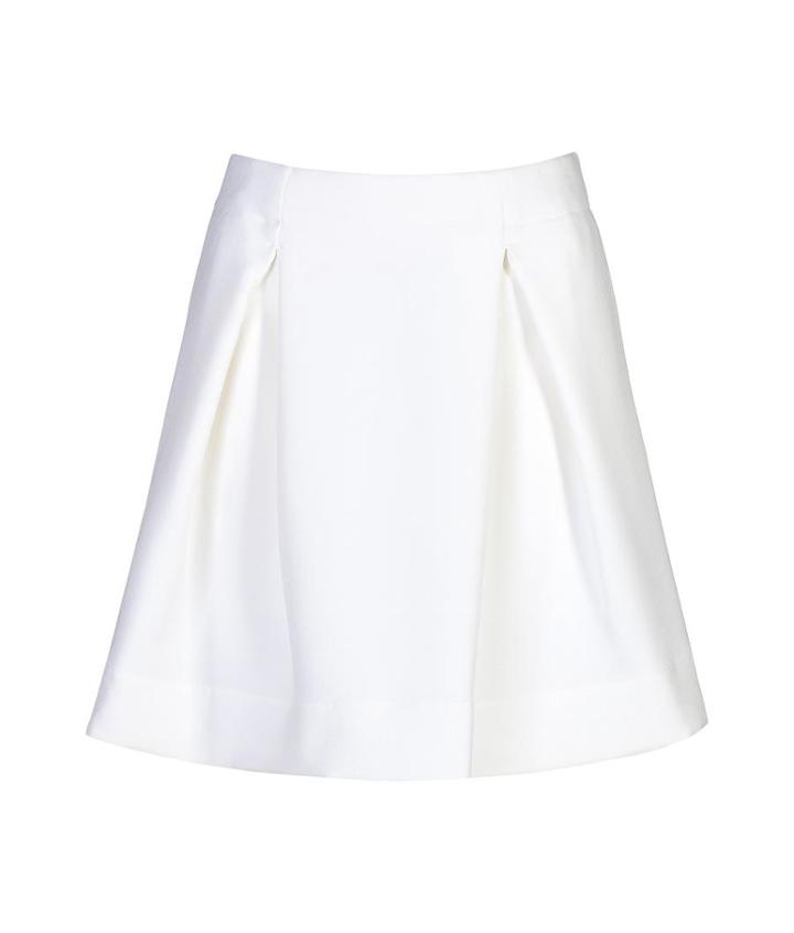 Jil Sander Cotton Blend A-line Skirt