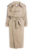 Vetements Vetements Oversize Cotton Trench Coat