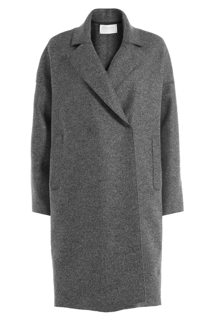 Harris Wharf London Harris Wharf London Virgin Wool Oversized Coat - Grey