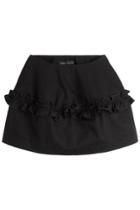 J Brand X Simone Rocha J Brand X Simone Rocha Denim Skirt With Frill - Black