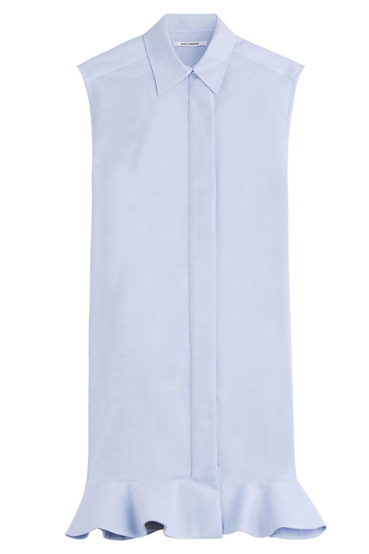 Paco Rabanne Paco Rabanne Cotton Twill Dress - Blue