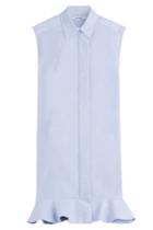 Paco Rabanne Paco Rabanne Cotton Twill Dress - Blue