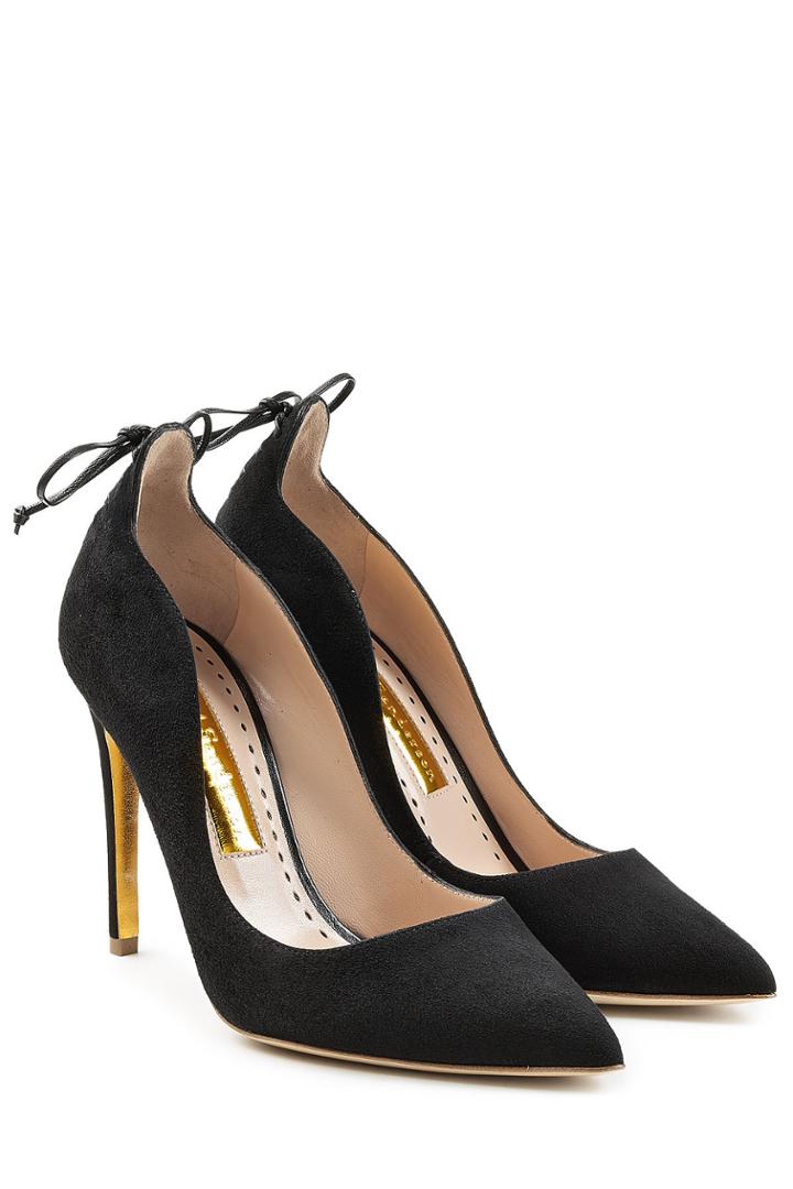 Rupert Sanderson Rupert Sanderson Vanity Leather Pumps With Lace-up Detail