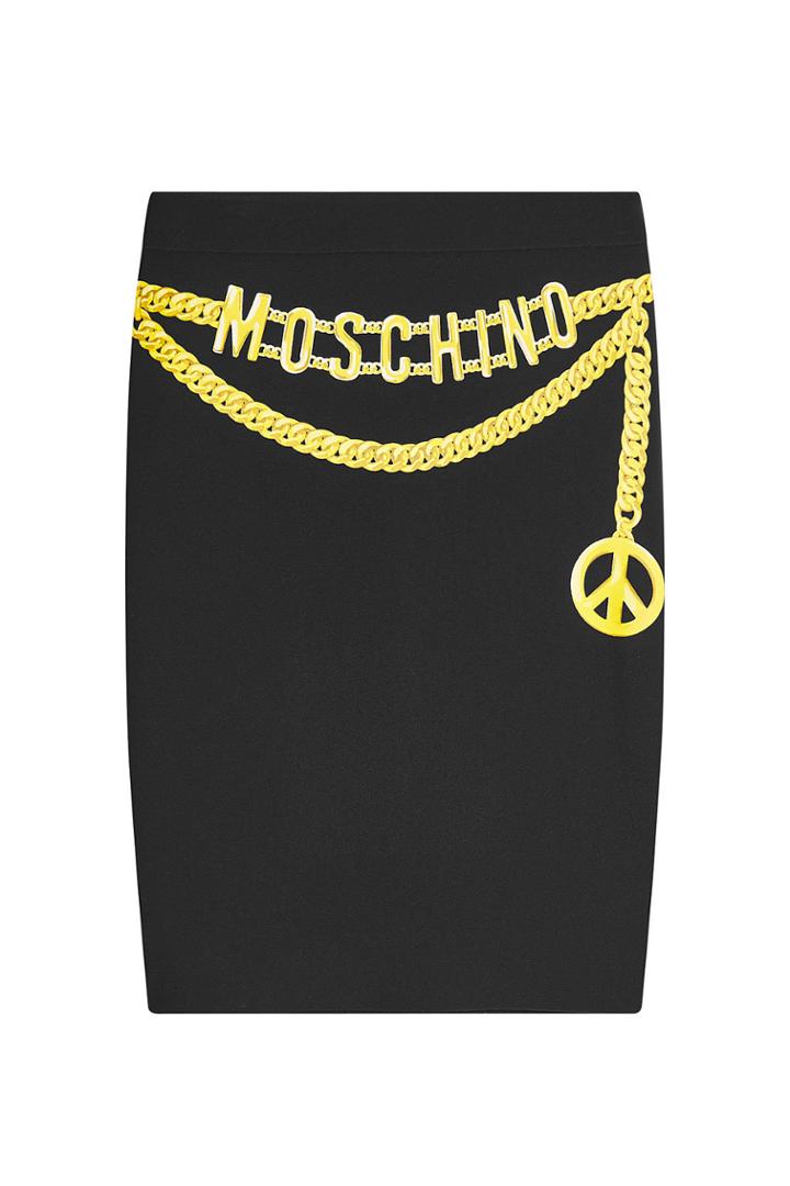 Moschino Moschino Printed Pencil Skirt