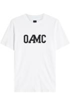 Oamc Oamc Printed Cotton T-shirt