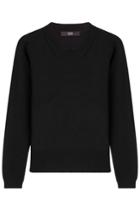 Steffen Schraut Steffen Schraut Kaschmirpullover Mit Kragen - Black