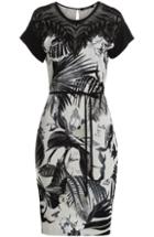 Roberto Cavalli Embellished Printed Dress
