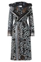 Peter Pilotto Peter Pilotto Brocade Lamé Hooded Coat