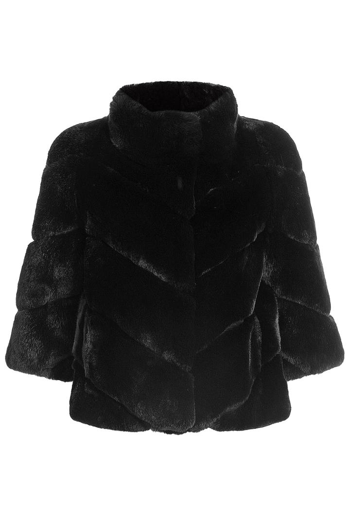 Yves Salomon Yves Salomon Rabbit Fur Jacket - Black