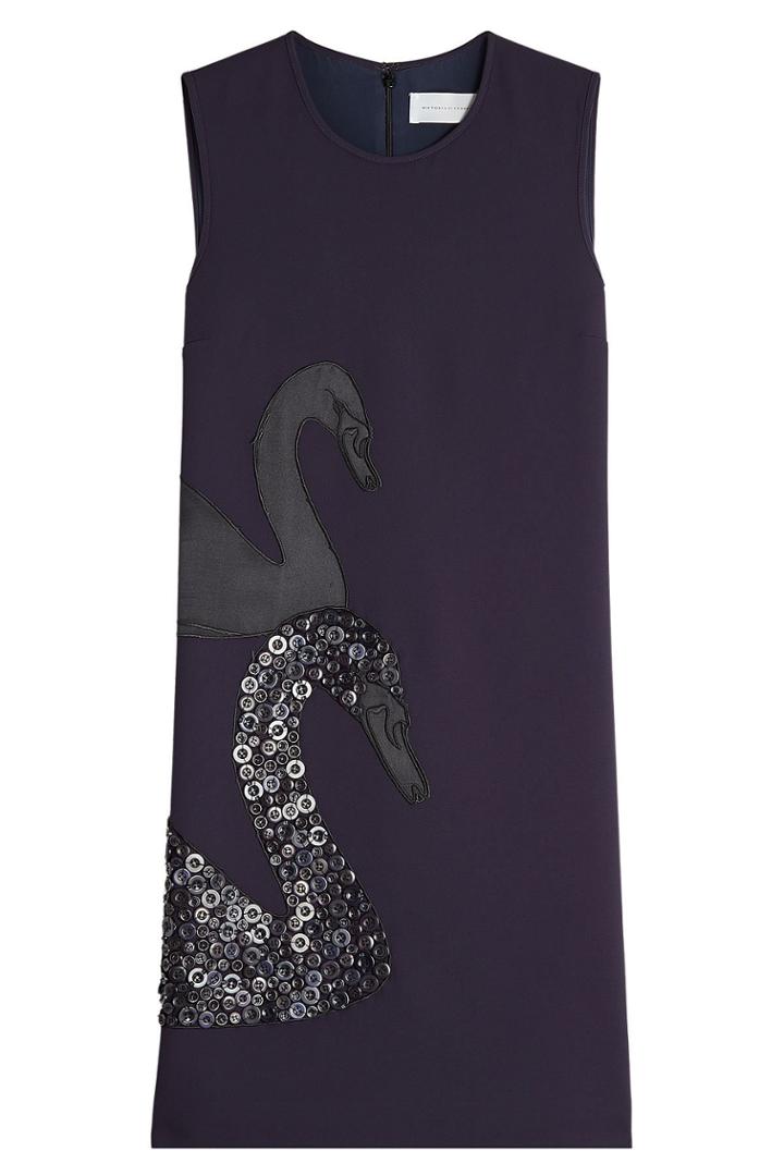 Victoria, Victoria Beckham Victoria, Victoria Beckham Embellished Shift Dress