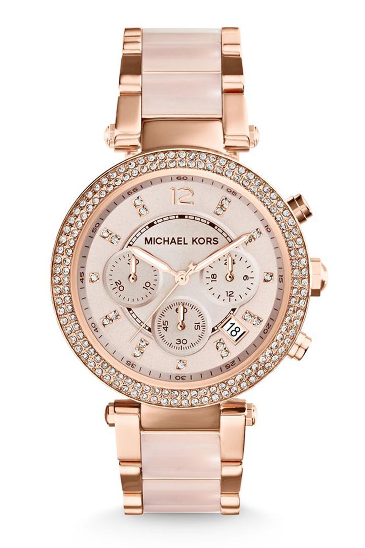 Michael Kors Collection Michael Kors Collection Parker Rose Gold-tone Watch