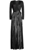 Diane Von Furstenberg Diane Von Furstenberg Wrap Gown With Bow