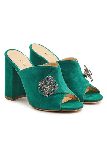 Chloe Gosselin Chloe Gosselin Sienna Suede Mules