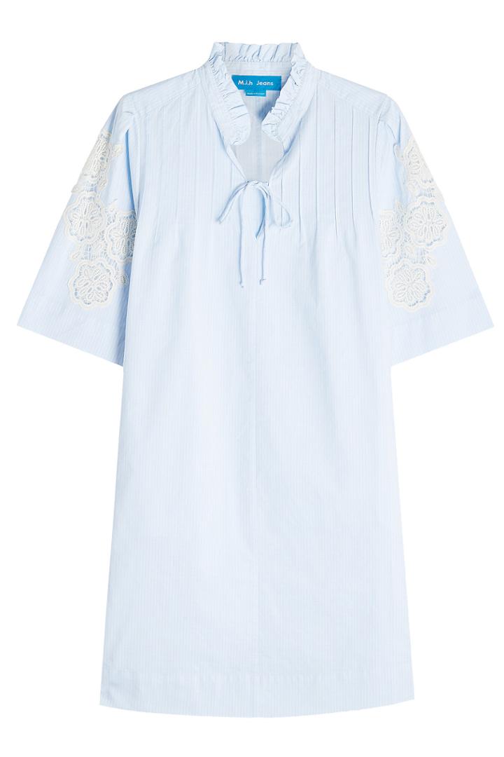 M I H M I H Cotton Dress With Lace Details
