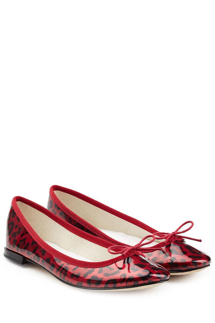 Repetto Repetto Cendrillon Printed Patent Leather Ballerinas