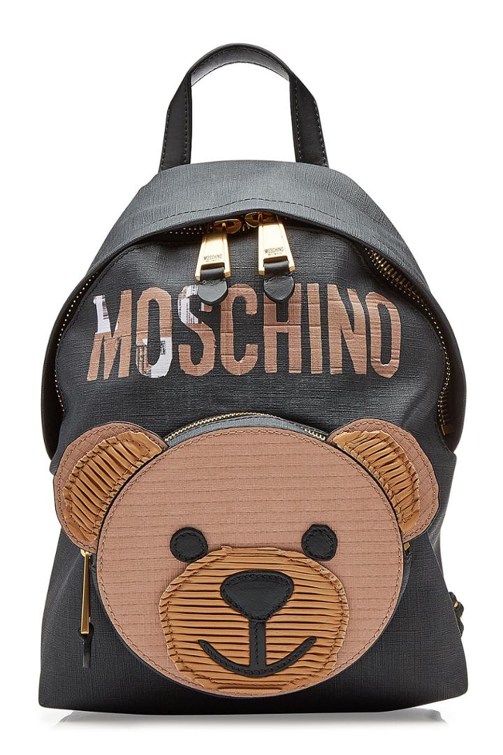 Moschino Moschino Backpack With Leather