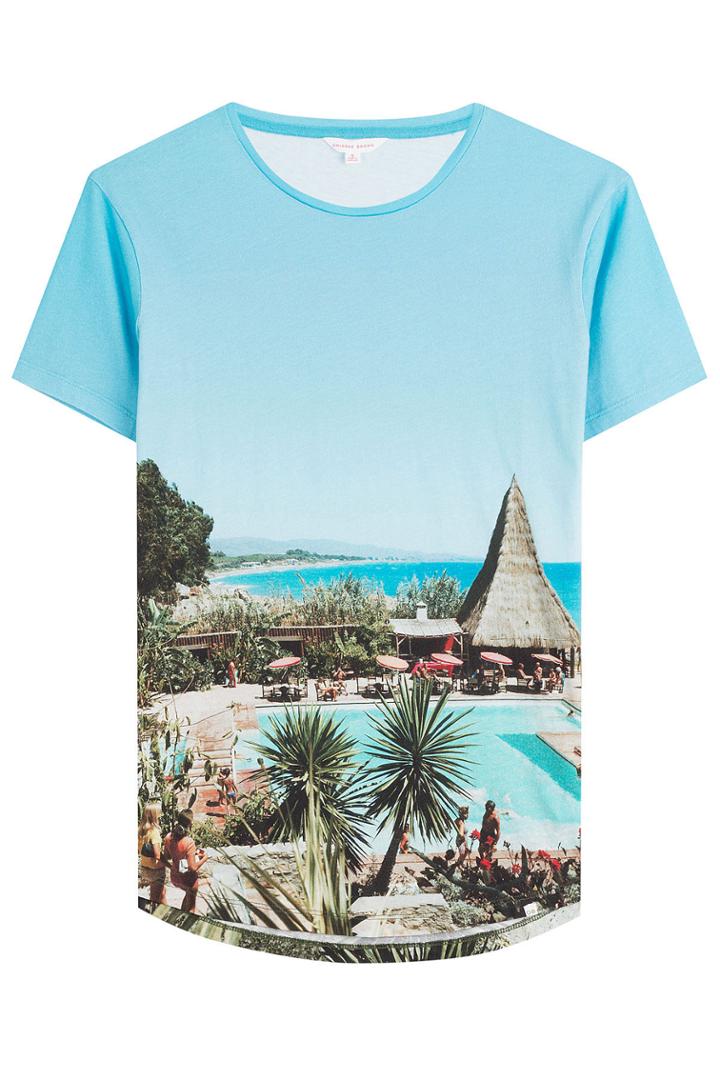 Orlebar Brown Orlebar Brown Printed Cotton T-shirt - Multicolor