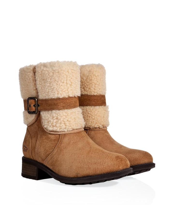Ugg Australia Suede Blayre Ankle Boots