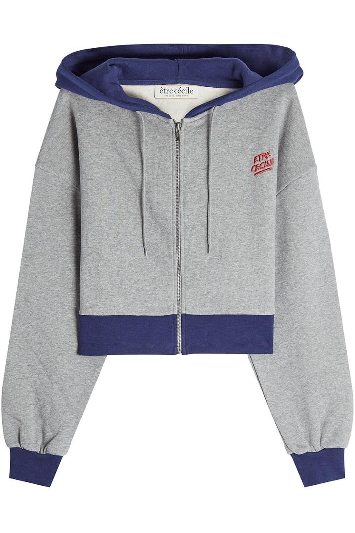 Etre Cécile Etre Cécile Oversized Cropped Zip Jacket