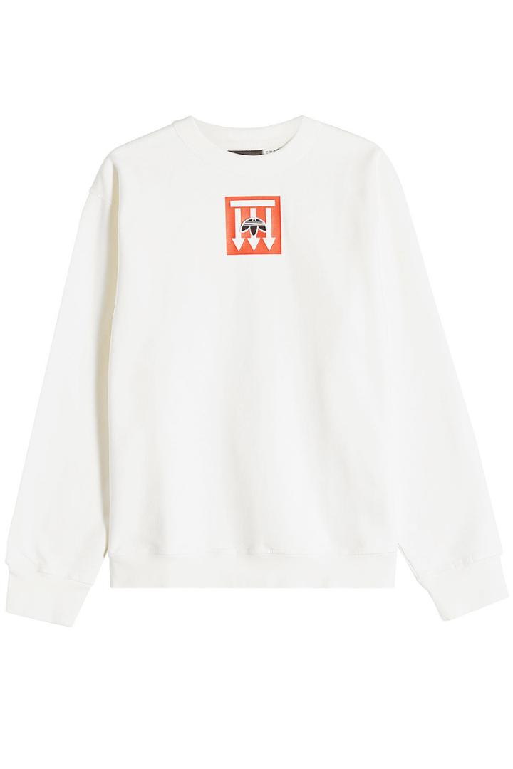 Adidas Originals By Alexander Wang Adidas Originals By Alexander Wang Printed Cotton Sweatshirt