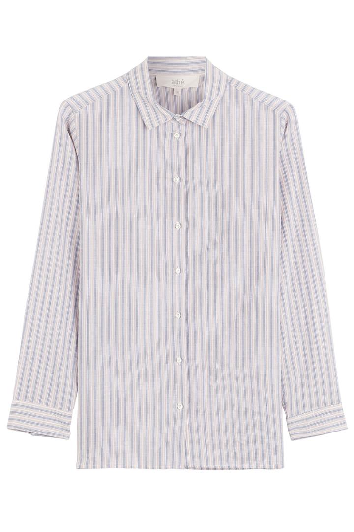 Vanessa Bruno Athé Vanessa Bruno Athé Striped Cotton Shirt - Multicolor