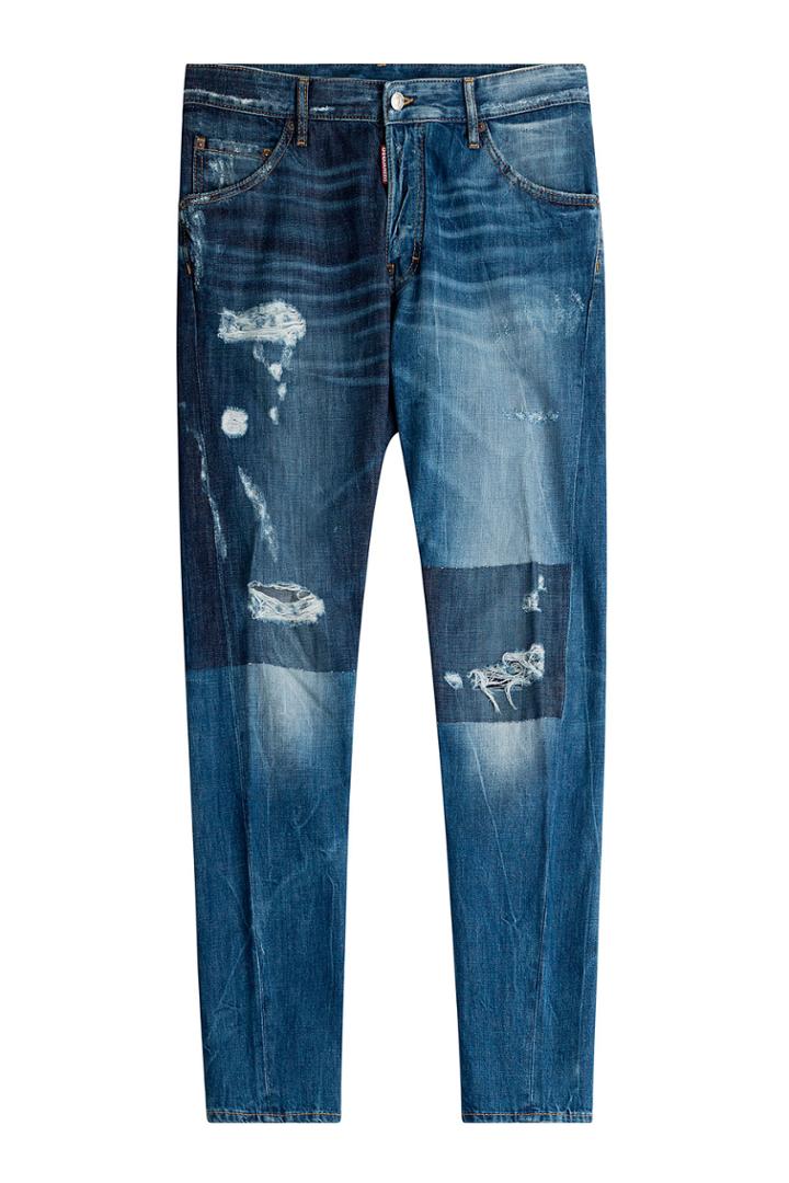 Dsquared2 Dsquared2 Classic Kenny Distressed Jeans - Blue