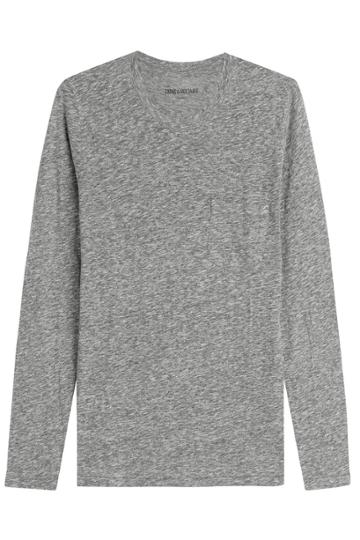Zadig & Voltaire Zadig & Voltaire Toki Chine Cotton Blend Top