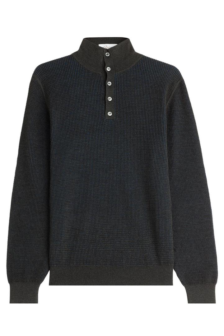Brioni Brioni Silk-wool-cashmere Turtleneck Pullover