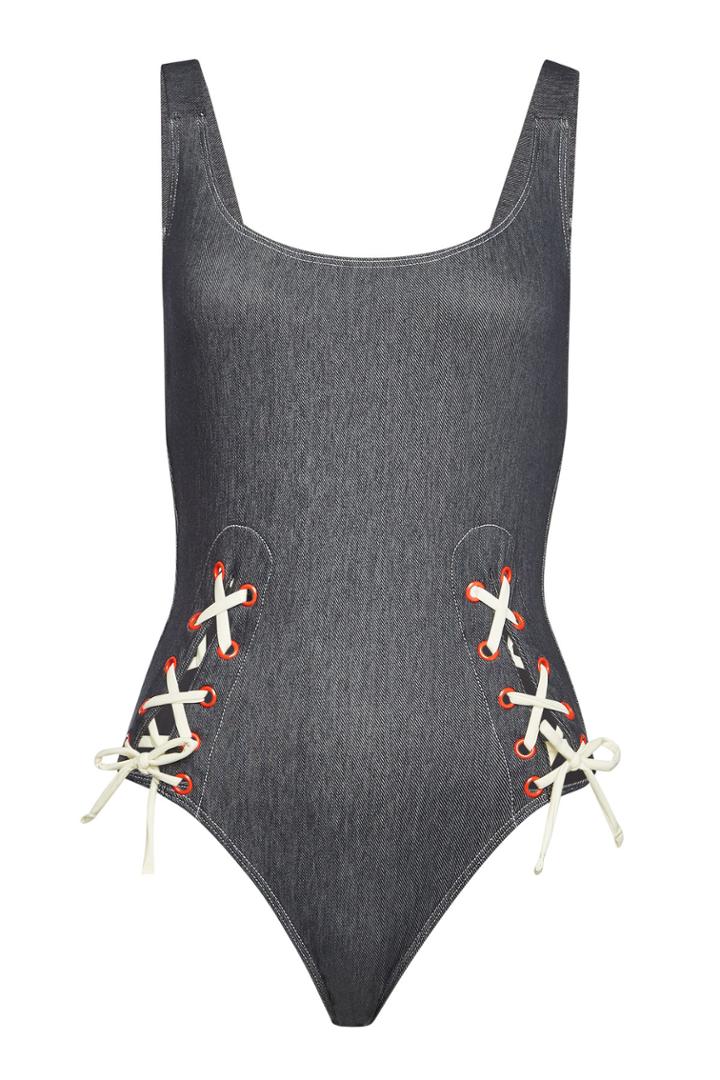 Solid & Striped Solid & Striped The Raquel Denim Swimsuit