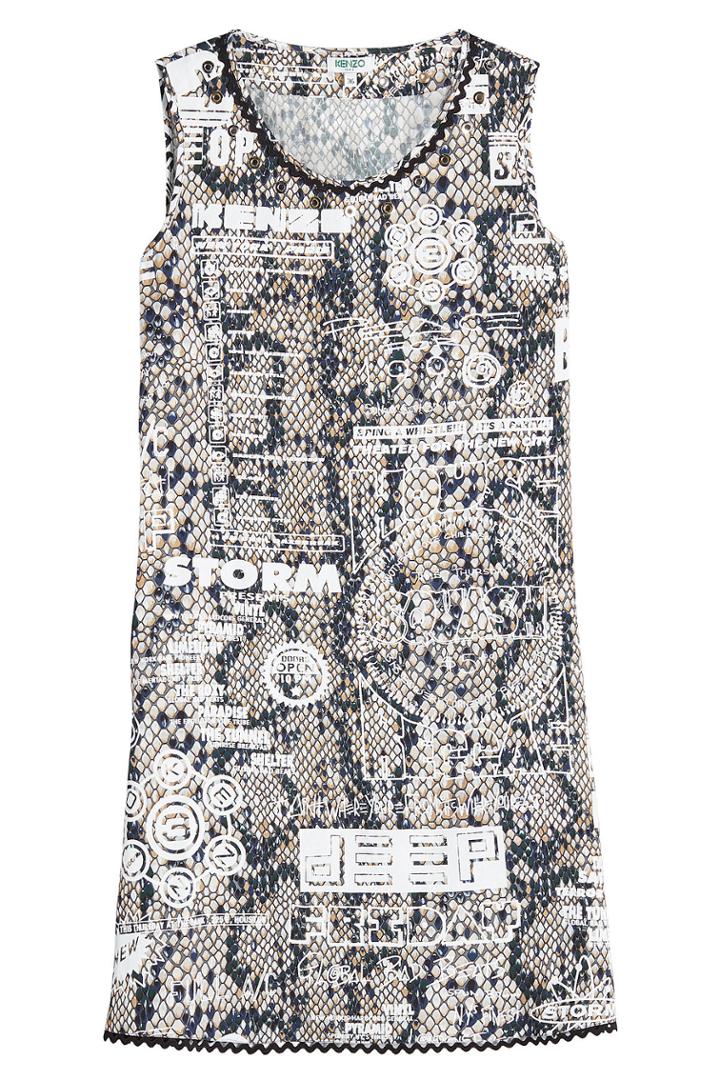 Kenzo Kenzo Prined Shift Dress