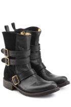 Fiorentini & Baker Fiorentini & Baker Leather And Suede Boots - Black