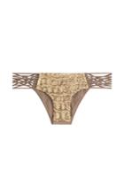 Luli Fama Luli Fama Secrets In The Sand Bikini Bottoms With Cut-out Detail