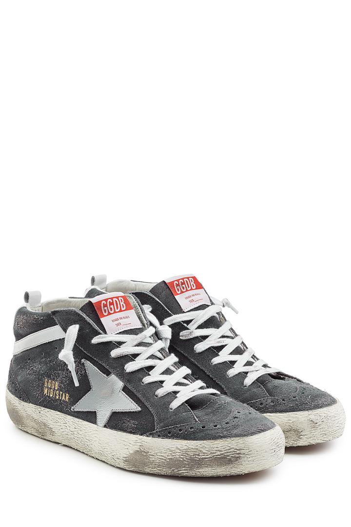 Golden Goose Golden Goose Mid Star Suede Sneakers